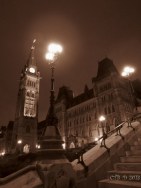 The Peace Tower at Night