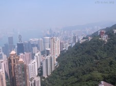 View from the Peak over Hong Kong